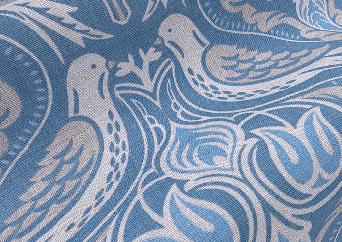 Dawn Chorus, Dusk - Made to Measure Curtains - Image 4